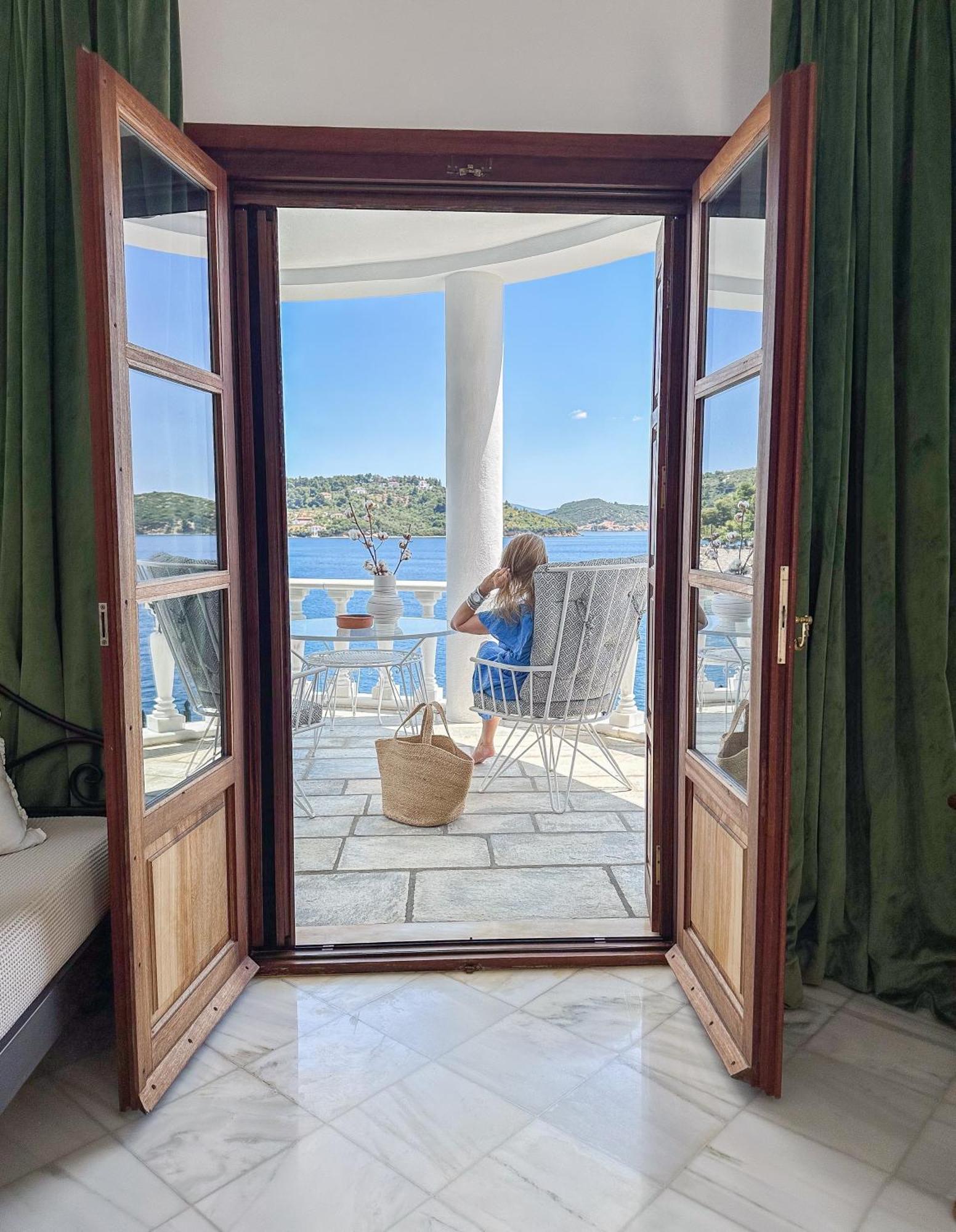 Ourania'S Mansion Otel İskados Dış mekan fotoğraf