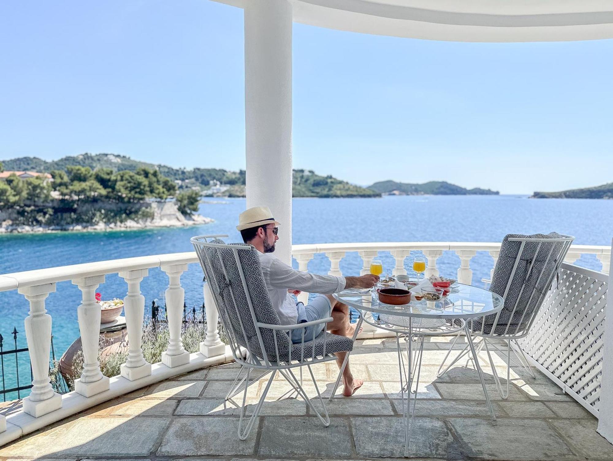 Ourania'S Mansion Otel İskados Dış mekan fotoğraf