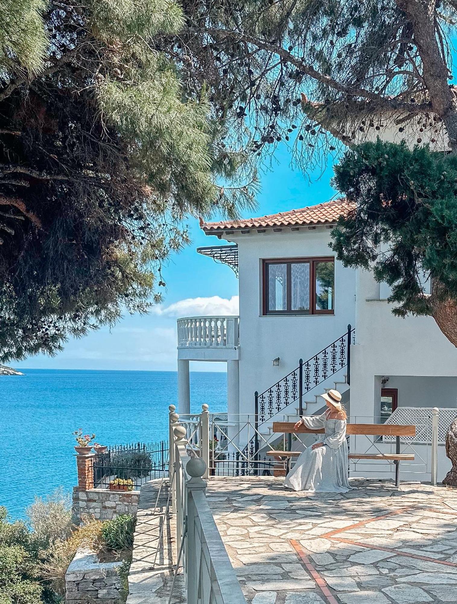 Ourania'S Mansion Otel İskados Dış mekan fotoğraf