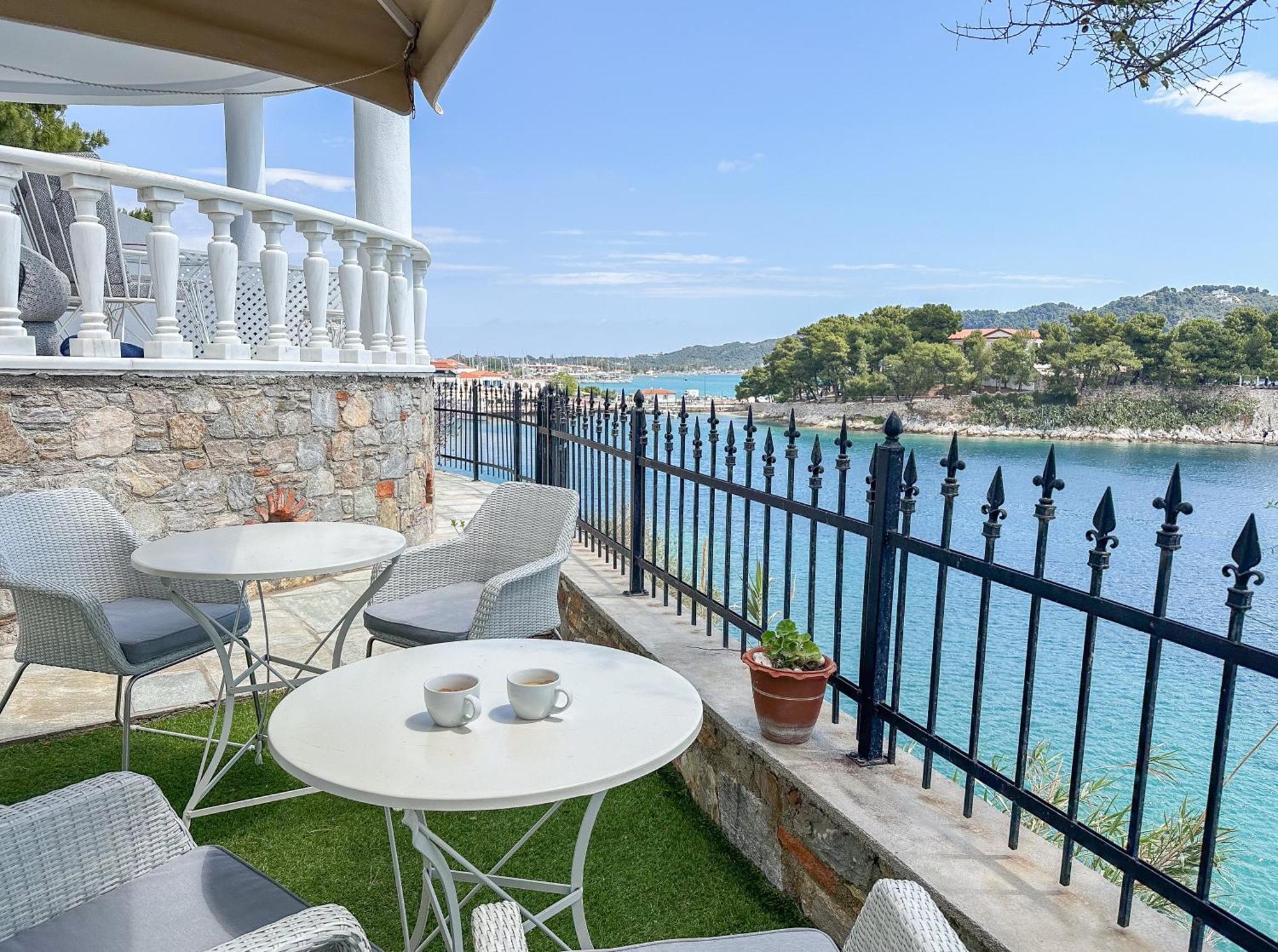 Ourania'S Mansion Otel İskados Dış mekan fotoğraf