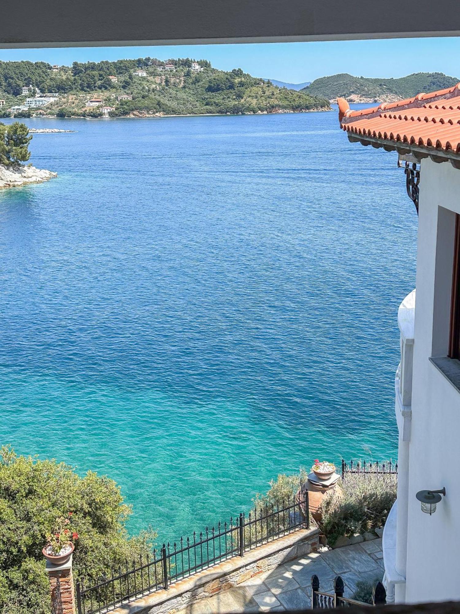 Ourania'S Mansion Otel İskados Oda fotoğraf
