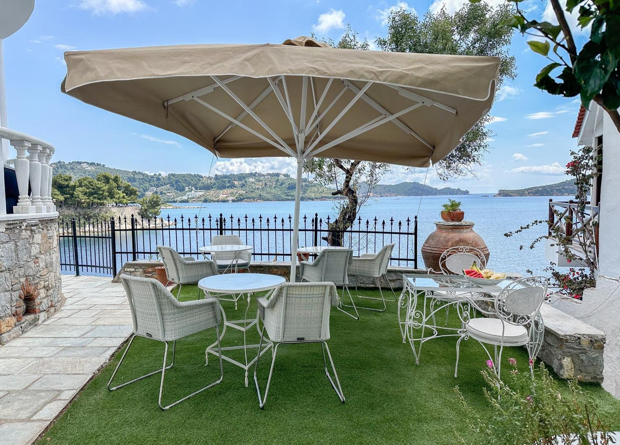 Ourania'S Mansion Otel İskados Dış mekan fotoğraf